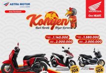 Honda Kalbar Beri Promo Angsuran Dalam Perayaan Konyen