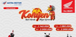 Honda Kalbar Beri Promo Angsuran Dalam Perayaan Konyen