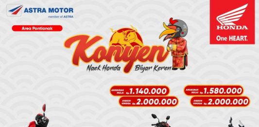 Honda Kalbar Beri Promo Angsuran Dalam Perayaan Konyen
