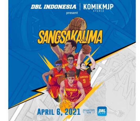 Sangsaka Lima, Komik Basket Pertama Indonesia