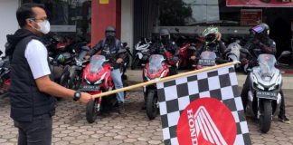 Uji Ketanguhan ADV150, Komunitas Jurnalis Jelajahi Tempat Wisata di Kalbar