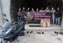 Komunitas Honda PCX Club Pontianak Gelar Bakti Sosial
