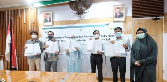 PLN Bangun PLTS Hybrid di Selayar Sulsel untuk Tingkatkan Bauran EBT