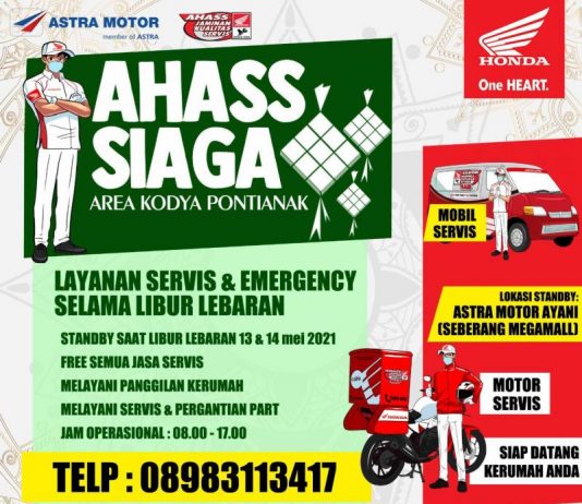 “AHASS SIAGA” Solusi Praktis Service Motor di Hari Raya