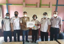 Melalui Program Peduli, PLN Lakukan Perbaikan di SD Negeri 10 Lumut Bunkang