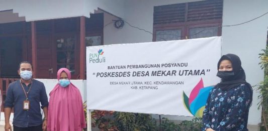 Desa Mekar Utama Peroleh Bantuan Perbaikan Fasilitas Kesehatan