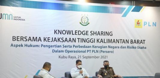 Kejati-PLN Kalbar Gelar Knowledge Sharing Guna Tingkatkan Pemahaman Aspek Hukum dalam Proses Bisnis