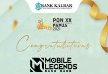 BPD Kalbar Apresiasi Kemenangan Akcaya di PON XX Papua