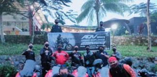 ADV150 Buktikan Ketangguhannya di Touring ADV Urban Exploride 2021