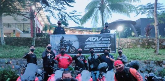 ADV150 Buktikan Ketangguhannya di Touring ADV Urban Exploride 2021