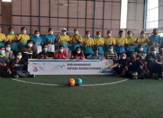 Jalin Silaturahmi Bersama Media, PLN Gelar Kompetisi Futsal