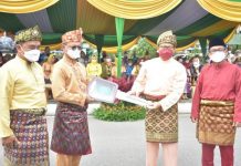 Sambut HUT Kota Pontianak ke-250, Bank Kalbar Salurkan Satu Unit Mobil Donor Darah