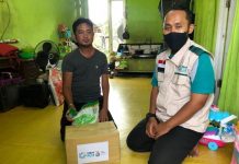 YBM PLN Ketapang Bagikan Bantuan Paket Sembako