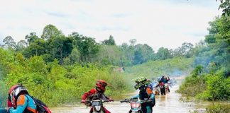 Taklukan Jalur Ekstrem, Bersama Komunitas Astra Motor Kalbar Gelar Even “Trabas Ajalah Boss”