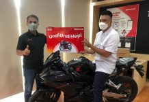 Tukar Poin di Program Undi-Undi Hepi Telkomsel, Reza Raih 1 Unit Motor