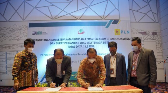 Tingkatkan Efisiensi dan Produktivitas Usaha, PTPN XIII Beralih ke Listrik PLN dengan Daya Total 11.500 kVA