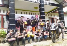 Peduli Sesama, Touring CB150X “Explore Kapuas” Berikan Tali Asih di Panti Asuhan Harapan Bunda