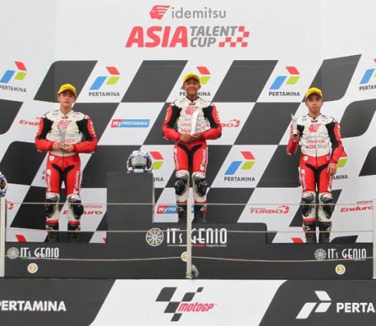 Pembalap Binaan AHM di IATC Konsisten Kibarkan Merah Putih di Podium
