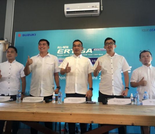 Ramaikan Dunia Otomotif, Suzuki All New Ertiga Hybrid Resmi Hadir Di Kalbar