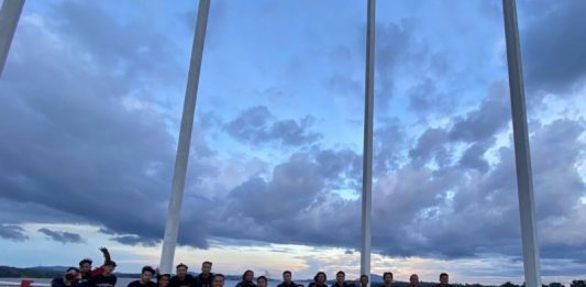 CB150X Explore Touring ke Jembatan Terpanjang di Kalbar