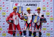 Pembalap Binaan Astra Honda Terus  Jaga Tren Hingga Kibarkan Merah Putih di ARRC Sepang