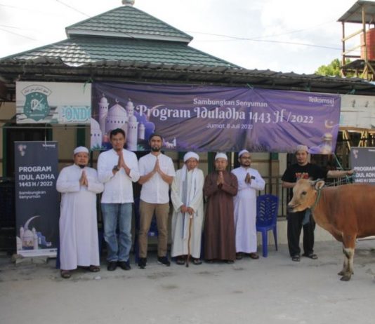 Melalui Program CSR, Telkomsel Salurkan Hewan Kurban ke 48.000 Penerima Manfaat di Momen Idul Adha 1443 H