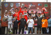 Dua Crosser Astra Honda Berhasil Kuasai Podium IndoMX National Championship di Sulsel