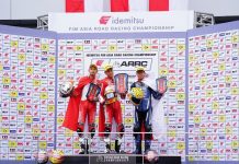 Kumandangkan Lagu Indonesia Raya, Pebalap Binaan AHM Capai Podium Tertinggi di Ajang ARRC