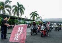 Komunitas Honda Jelajahi Pulau Lombok Menuju WSBK dan IATC Mandalika