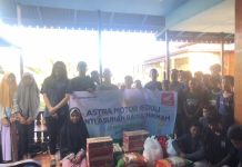 Peduli Masyarakat, Astra Motor Kalbar Bagikan Sembako ke Panti Asuhan
