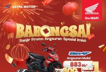 Awal Tahun 2023, Astra Motor Berikan Promo Spesial “Barongsai”