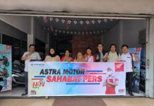 Peringati Hari Pers Nasional, Astra Motor Berikan Servis dan Ganti Oli Gratis