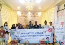 Berbagi di Bulan Ramadan, Astra Motor Salurkan Paket Sembako ke Panti Asuhan
