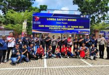 Polresta Pontianak bersama Astra Motor Kalbar Gelar Kompetisi Safety Riding
