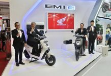 Di Ajang GIIAS, AHM Luncurkan Sepeda Motor Listrik Honda EM1 e: