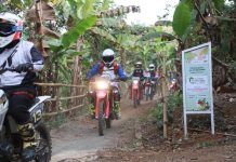 Hobi Terabasan, PT AHM Berikan Trik dan Teknik Aman dan Nyaman Naik Motor Trail