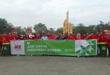 Dukung Pemerintah, ACE Gelar Aksi Bersih-bersih