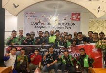 Bersama Komunitas Gojek Astra Motor Kalbar Gelar RoadGuard #Cari_Aman