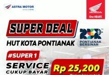 Semarak HUT Kota Pontianak ke-252, AHASS Kalbar Tawarkan Beragam Promo Spesial