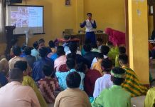 Sosialisasi #Cari_aman, di MTSN 1 Pontianak