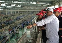 Finalis AHM Best Student Kunjungi Pabrik Produksi Sepeda Motor Honda