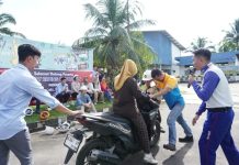 Asmo Kalbar Sosialisasi #Cari_aman Bulan K3 di PT United Traktor