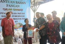Dukung Program Pengendalian Inflasi dan Cegah Stunting, Bank Kalbar Salurkan 1.950 Paket Sembako