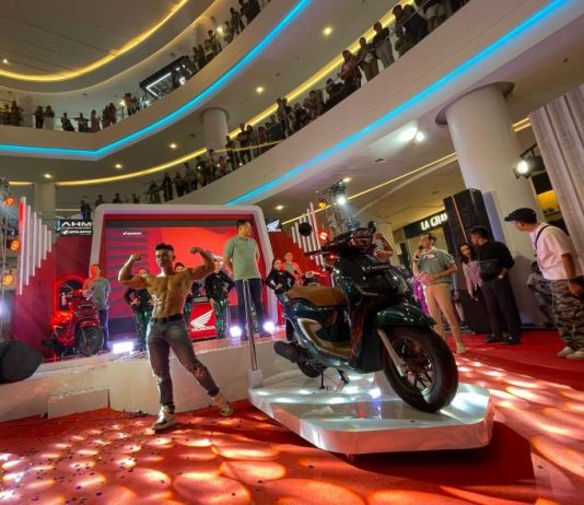 Launching New Honda Stylo Pikat Pengunjung
