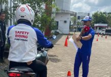 Mampu Pertajam Kemampuan Berkendara dan Mengedepankan Perilaku #Cari_aman Lewat Program Regional Instruktur SR Community 2024