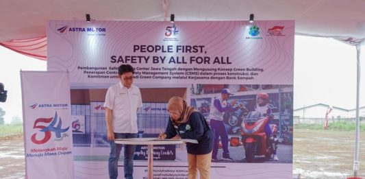 Hut ke 54, Astra Motor Resmikan Astra Motor Safety Riding Center Jawa Tengah”