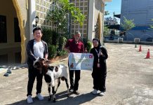 Idul adha 1445 H, Asmo Kalbar Bagikan Hewan Kurban di Masjid Terdekat