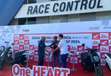 Perdana, Motor Listrik Honda Resmi Dukung MotoGP Mandalika