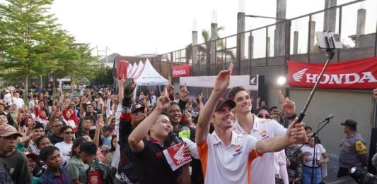 Komunitas Berkesempatan Bertemu Pebalap MotoGP