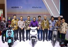 Honda ICON e: dan CUV e: Meriahkan Booth AHM di IMOS 2024